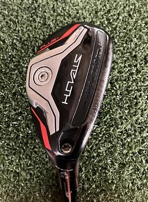 Taylormade Stealth Plus+ 4H 22 Mens RH - HZRDUS Black RDX Black 80g Stiff Flex • $119.99