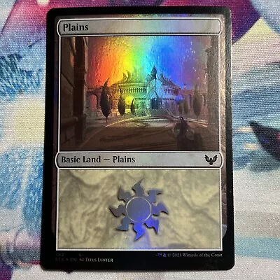 Plains Basic Land Strixhaven SOM 2021 Mtg Magic Card White Mana 367 Foil • $0.99