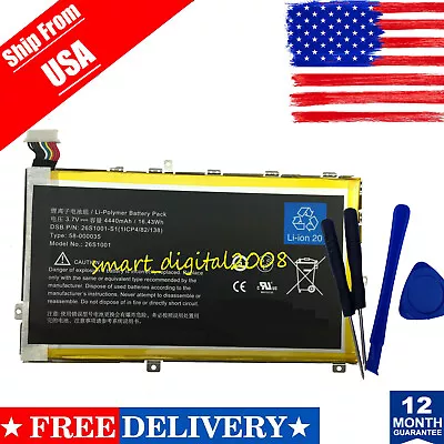 Battery X43Z60 For Amazon Kindle Fire HD 7  2nd Gen 26S1001-S1 1ICP4/82/138  • $15.55