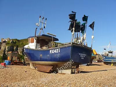 Photo 6x4 High And Dry Hastings/TQ8110 Oliver Henry Of Rye Sussex Hauled C2010 • £2