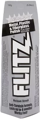 FLITZ Metal Plastic & Fiberglass Polish 5.29oz/150g Tube BU03515 (SEE VIDEO) • $24.95