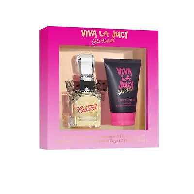 Juicy Couture Viva La Juicy Gold Couture 2 Piece Fragrance Gift Set For Women • $23.69