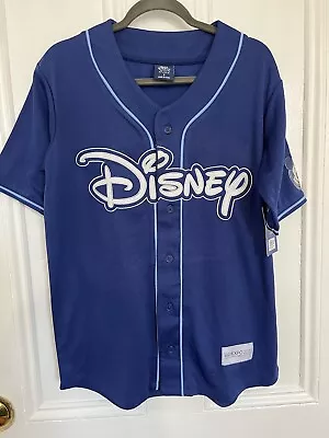 Disney D23 2022 Expo Exclusive Baseball Jersey Blue Mickey Size S Small • $149