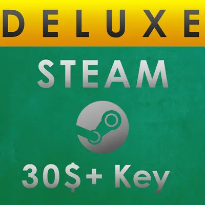 DELUXE Random Steam Key $30+ Guaranteed! Up To $90 Region-free Fast Delivery PC • $5