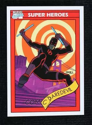 2015 Marvel Fleer Retro 1990 Impel Marvel Universe Daredevil #7 S1t • $45.10