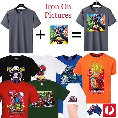 Iron On Patches For Clothes  TPU Heat Transfer Pictures • $15.99