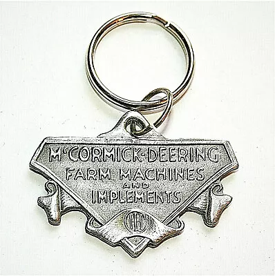 Vintage McCormick Deering Farm Machines Key Chain 2002 NOS Farm Logo Series IH • $10.99