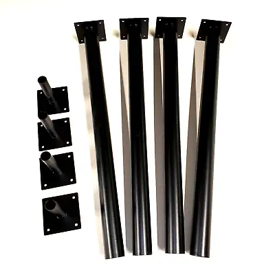 [SET Of 4] 29  Steel Kee Post 2  Diameter Metal Table Legs - Black BRAND NEW! • $34.97