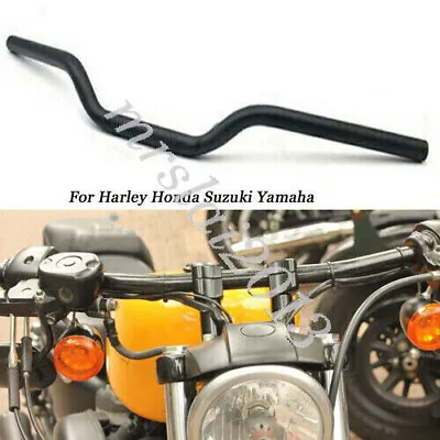 Motorcycle 7/8'' Drag Bars Tracker Handlebars For Harley Honda Yamaha Suzuki • $33.90