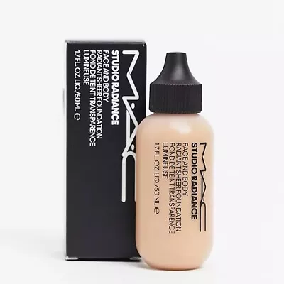 MAC Studio Radiance Face & Body Foundation W2 - Size 50mL / 1.7 Oz. • $17.95