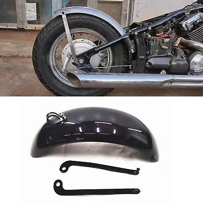 For YAMAHA DRAGSTAR 400 650 1100 Motorcycle Rear Fender Plate Guard Cover Black • $111.86