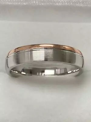 10k Two Tone Gold Mens Wedding Bands  • $550