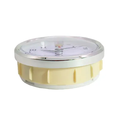 Mini Clock Insert 3-1/2 Inch (80 Mm) Round Quartz Clock Fit-Up Movement Miniatur • $8.35