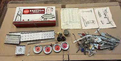Vintage Gilbert Erector Set 10042 Automatic Radar Scope W/wheels Electric Motor • $20