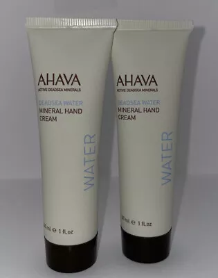 *LOT OF 2* Ahava Deadsea Water Mineral Hand Cream 1oz 30ml New As Pictured • $4