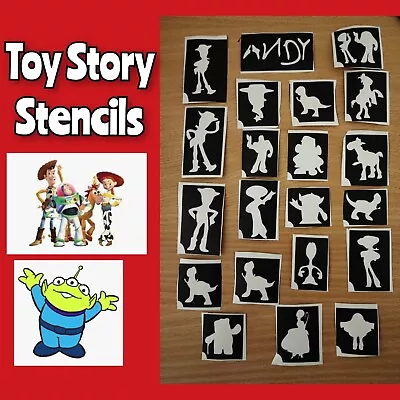 £3.50 • Buy Glitter Tattoo / Face Paint Stencils. Toy Story  X 20 Children Birthday Party
