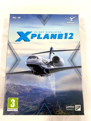 X Plane 12  Global For Windows/Mac/Linux DVD NEW • $89.99