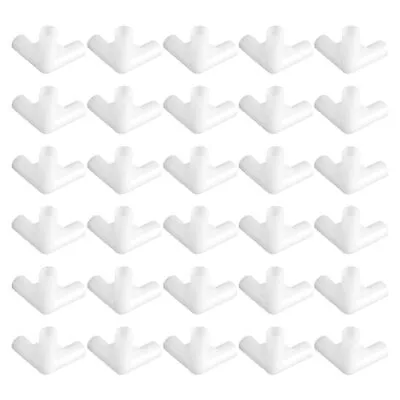  30 Pcs Small Pipe Fitting Fittings For Tent Gazebo Pipeline • £11.28