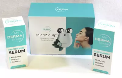 My Derma Dream MicroSculpt Microcurrent Facial Sculpting Device +2 Serum ~ NEW • $119