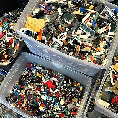 3 LBS Pounds LEGO Lot  Bricks Blocks Random Bulk City Star Wars Castle DC MARVEL • $26.95