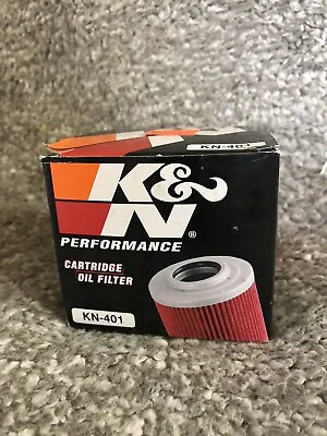 K&N Performance Cartridge Oil Filter KN-401 • $16.95