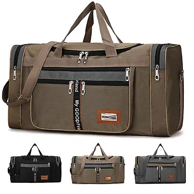 45/60L Women Men Large Duffle Bag Waterproof Duffel Luggage GYM Travel Weekender • $16.99