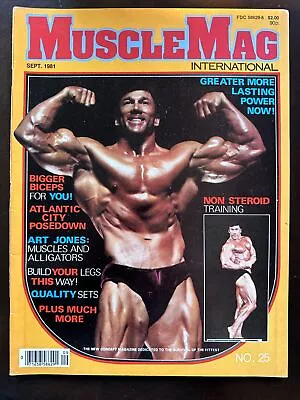 Musclemag International  September 1981 Boyer Coe • $10