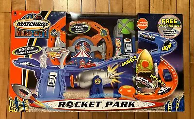 MINT Matchbox Hero City Rocket Park Play Set  Roller Coaster Sealed In Box • $95