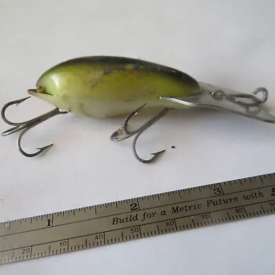 Fishing Lure  Arbogast  2½     Mud Bug  Black & Yellow & White Belly • $5.99