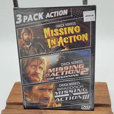 Brand New Sealed DVD Missing In Action/Missing In Action 2 & 3 3x Pack Action • $19.99