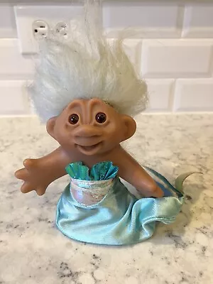 The Original Good Luck TROLL DOLL - DAM / MERMAID 2005 - SMILING! • $11.99