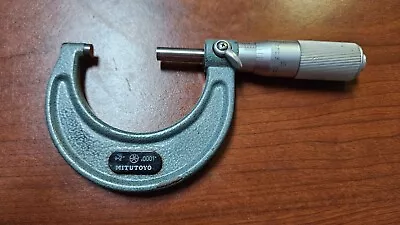 Mitutoyo 1-2  Outside Micrometer (103-136) • $25