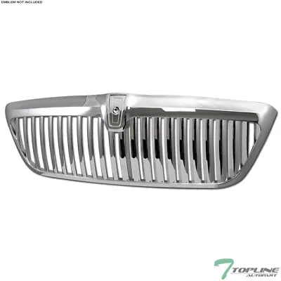 Topline For 1998-2002 Lincoln Navigator Vertical Front Bumper Grille - Chrome • $70