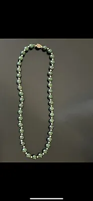 Vintage Jade Necklace • $130