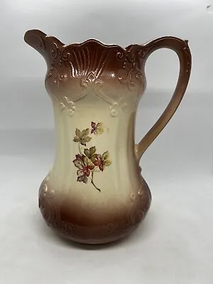 Vintage Ironstone Two-toned Dry Sink Pitcher Reproduction • $35