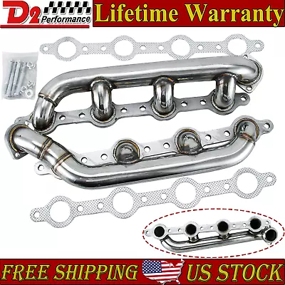 Stainless Steel Headers Manifold For Ford 99-03 F250 F350 F450 7.3L Powerstroke • $199