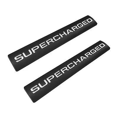 3D Door Emblem For Range Rover SUPERCHARGED Accessories Tailgate Badges Set Of 2 • $7.59