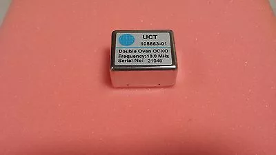 New Ultra Precision High Quality UCT 10 Mhz Double Oven OCXO Crystal Oscillator • $34.99