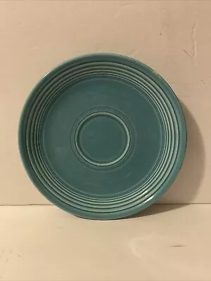 Vintage Fiesta Turquoise Saucer 6” • $15