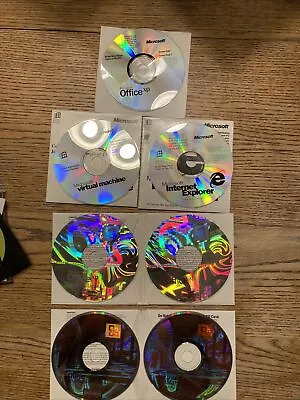 Microsoft Office XP Small Business Edition And 2003 Windows Lot Of 7 Discs • $35.89