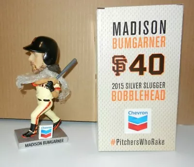 Madison Bumgarner Sf Giants Bobblehead 2015 Silver Slugger Bobble Sga Nib 🎁 • $29.95