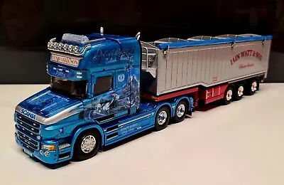 Tekno Iain Watt  Scania T Cab & Tipping Trailer Scale 1:50 • £215