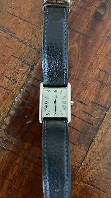 Cartier Tank Silver Men's Watch - • $1950