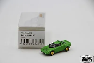 Brekina Lancia Stratos HF Green No. 29651 1:87 /BRN460  • $23.60