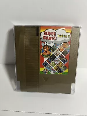 Super Games 360 In 1 Nintendo Game For NES Nintendo Entertainment System NTSC • $28.53