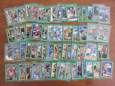 1996 GLOW-ZONE AFL FOOTY ODDBODZ. 63 OF 65 CARD SET. EXCELLENT. 14 X MAGIC. • $75