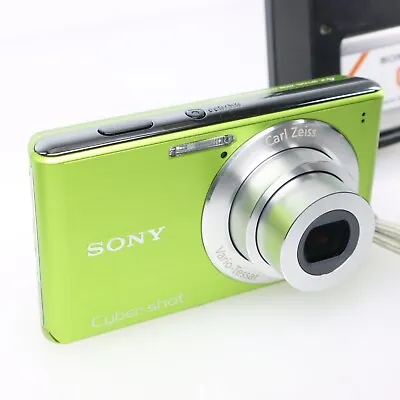 [Mint] SONY Digital Camera Green DSC-W530 Cyber Shot 4x Optical Zoom From Japan • $179.99