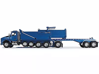 Kenworth T880 Quad-Axle Dump Truck And Rogue Transfer Tandem-Axle Dump Trailer S • $193.06