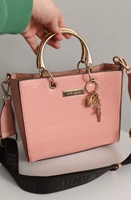 £5 • Buy River Island 🩷 Light Pink Boxt Tote Bag 🩷