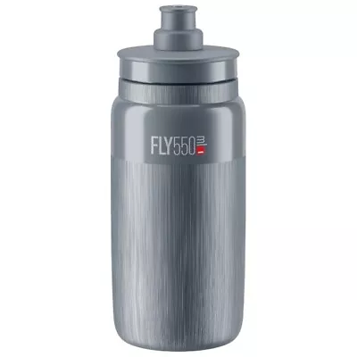 New Elite Fly Tex Cycling Water Bottle 550ml - Grey • $8.32